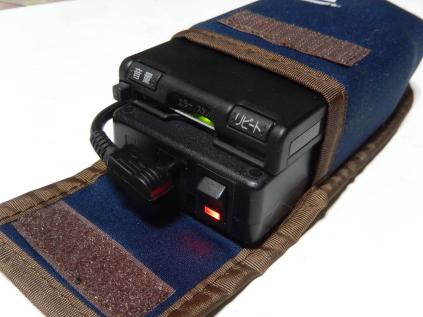 大容量充電池駆動 パナソニック製 ハンディETC 軽Setup .自主運用
