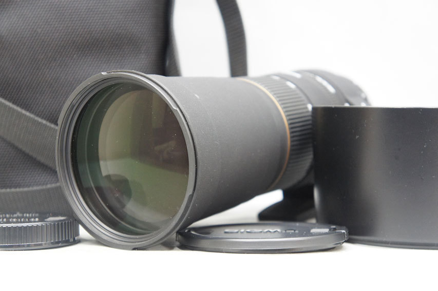 【慈光】260　SIGMA シグマ　APO 170-500mm F5-6.3 DG　For Canon キヤノン　超望遠レンズ　フード/ケース付　難有 APO 170-500mm F5-6.3 (ﾍﾟﾝﾀｯｸｽ Nikon eBay