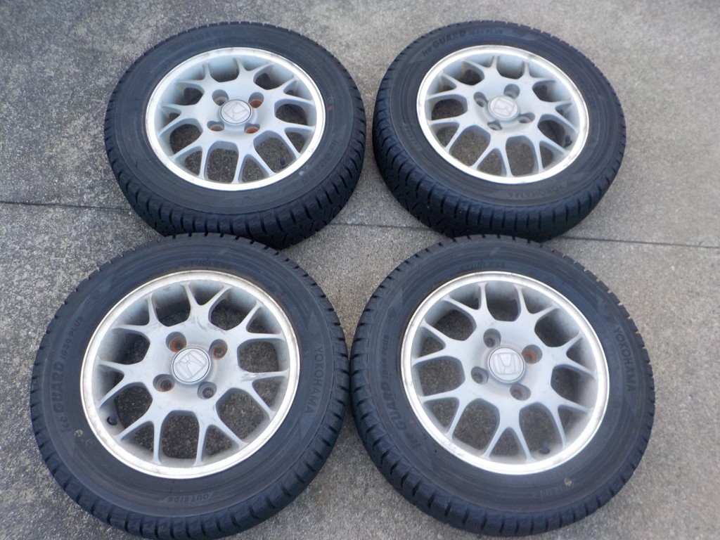 ホンダ純正 155/65R13 ライフ ザッツ ゼスト トゥデイ 2本組み 超バリ