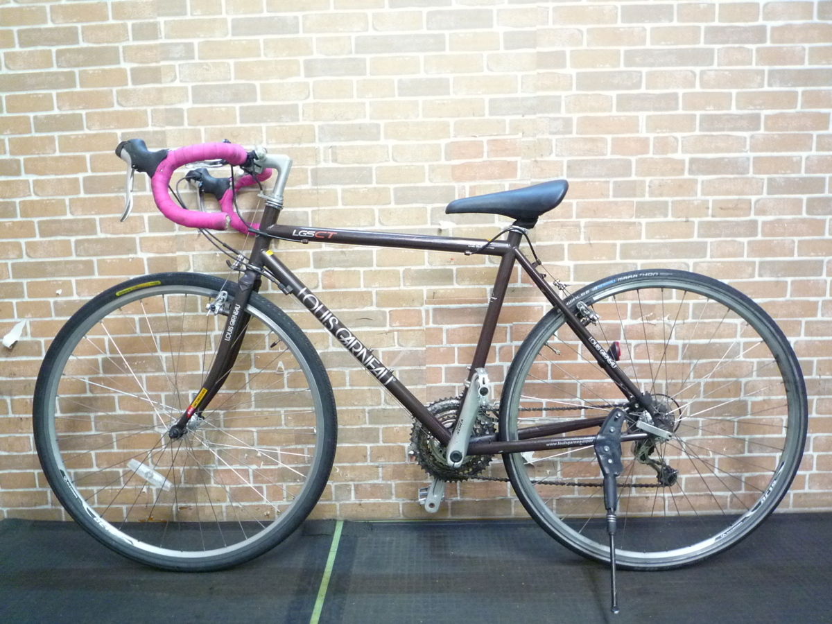 ○ LOUIS GARNEAU クロモリ ツーリングバイク LGS-CT 500mm 3×9 27段 