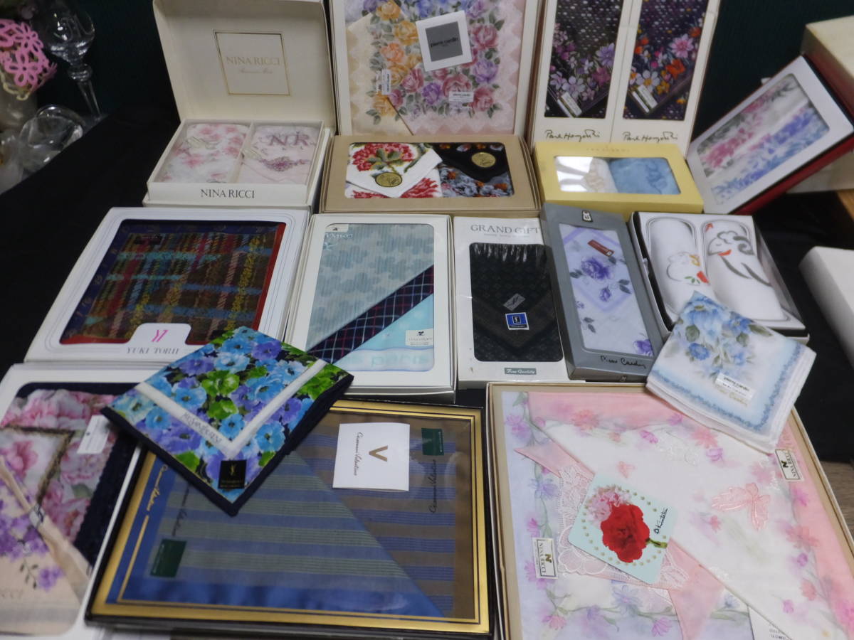  1034/ 大量 FEILERフェイラー ハナエモリ YSL カルダン他 ブランド ハンカチ 男女 まとめてセット(女性用)｜売買されたオークション情報、yahooの商品情報をアーカイブ公開 - オークファン 女性用