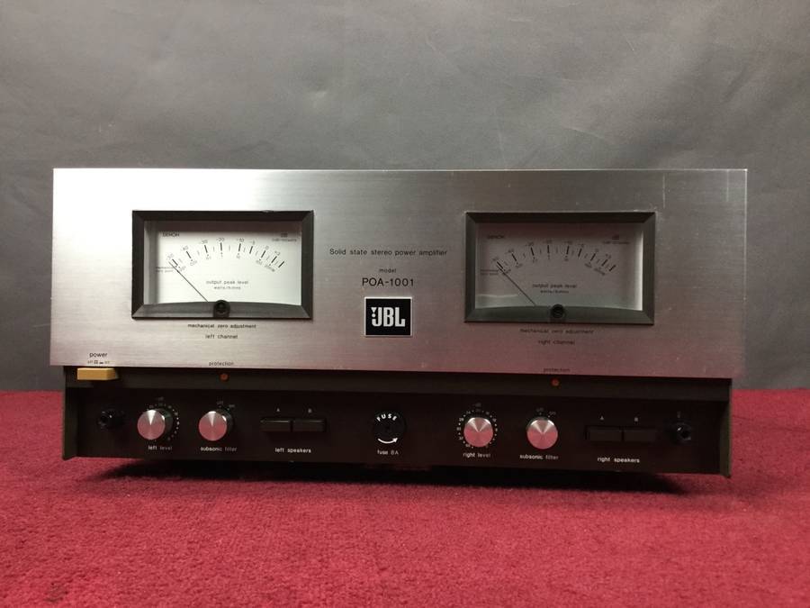 DENON POA-1001 パワーアンプ◇現状品 【公式通販】