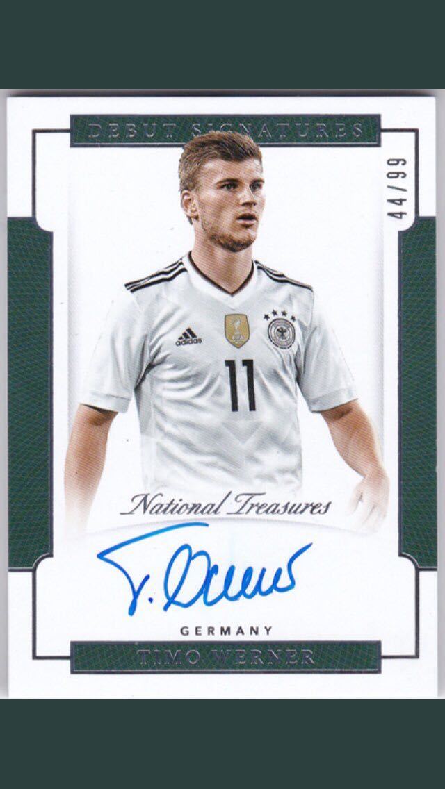 Panini Debut Signatures Timo Werner ヴェルナー 直筆 サイン ドイツ