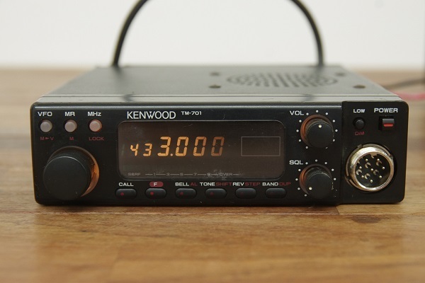 KENWOOD ケンウッド TM-701 144/430MHz 通電OK デュアルバンド