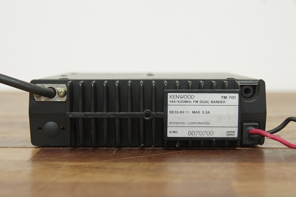 ☆TM-G707 144/430MHz 20W 受信改造済み　ケンウッド☆ KENWOOD ケンウッド TM-701 144/430MHz 通電OK デュアルバンド