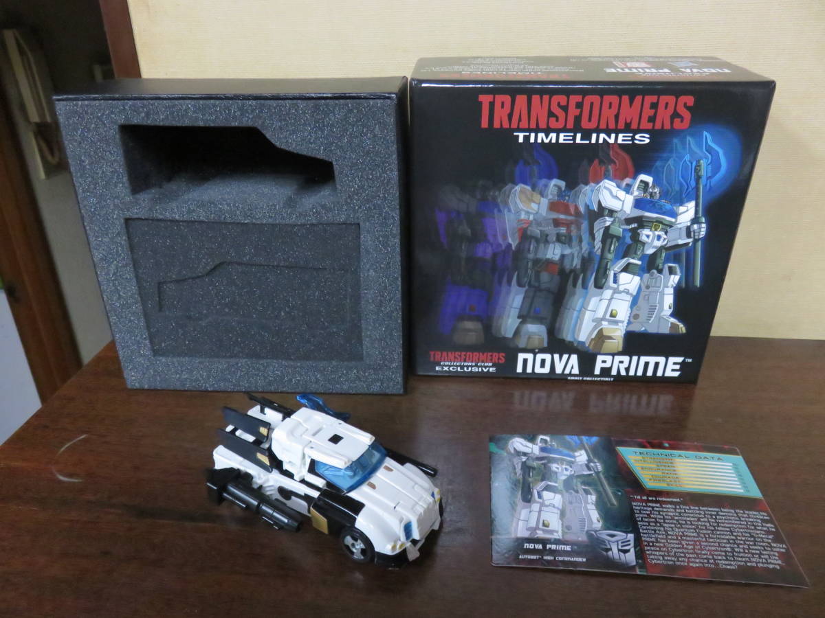 タカラトミー トランスフォーマー botcon TFCC ノヴァプライム 