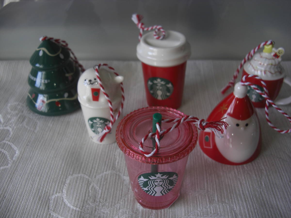 2018☆スターバックス☆スタバ☆クリスマス☆オーナメント☆6個