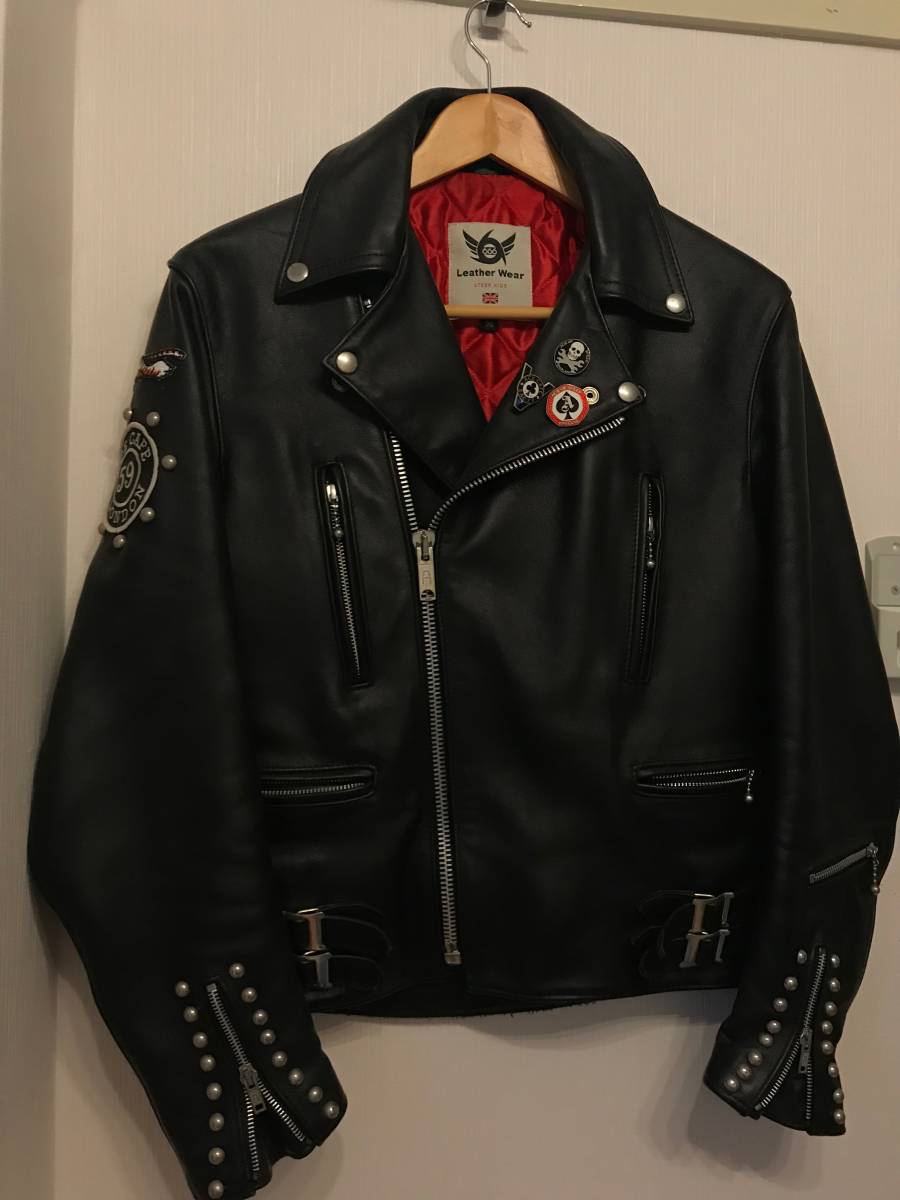 666 ルイスレザー ACE CAFE エースカフェ ライダース 革ジャン サイズ