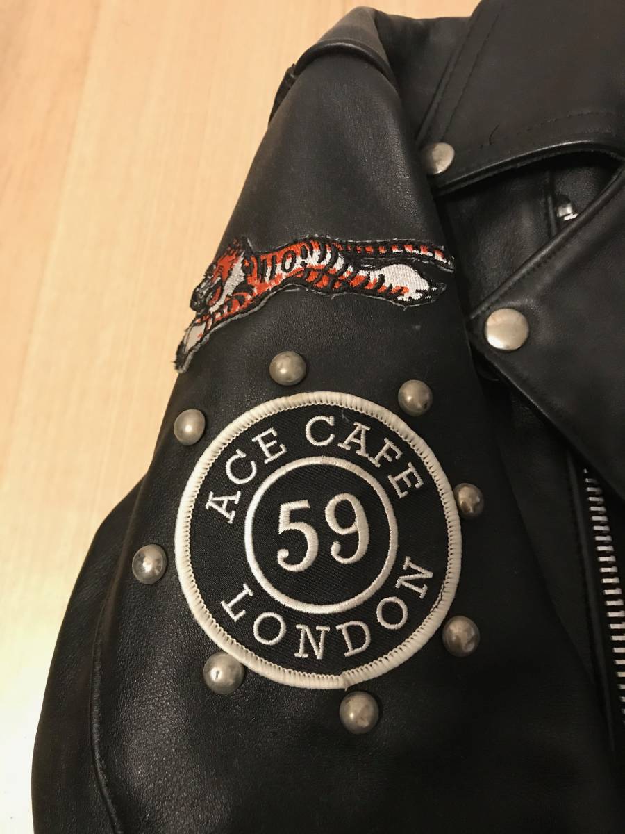 666 ルイスレザー ACE CAFE エースカフェ ライダース 革ジャン サイズ