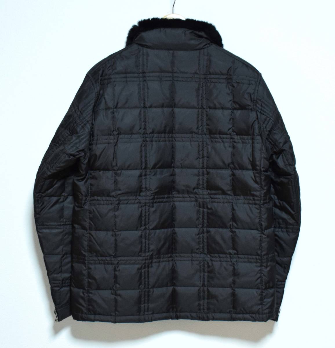 3XL】バーバリーロンドン 46 ノバチェック ジャケット ブルゾン 黒 春 