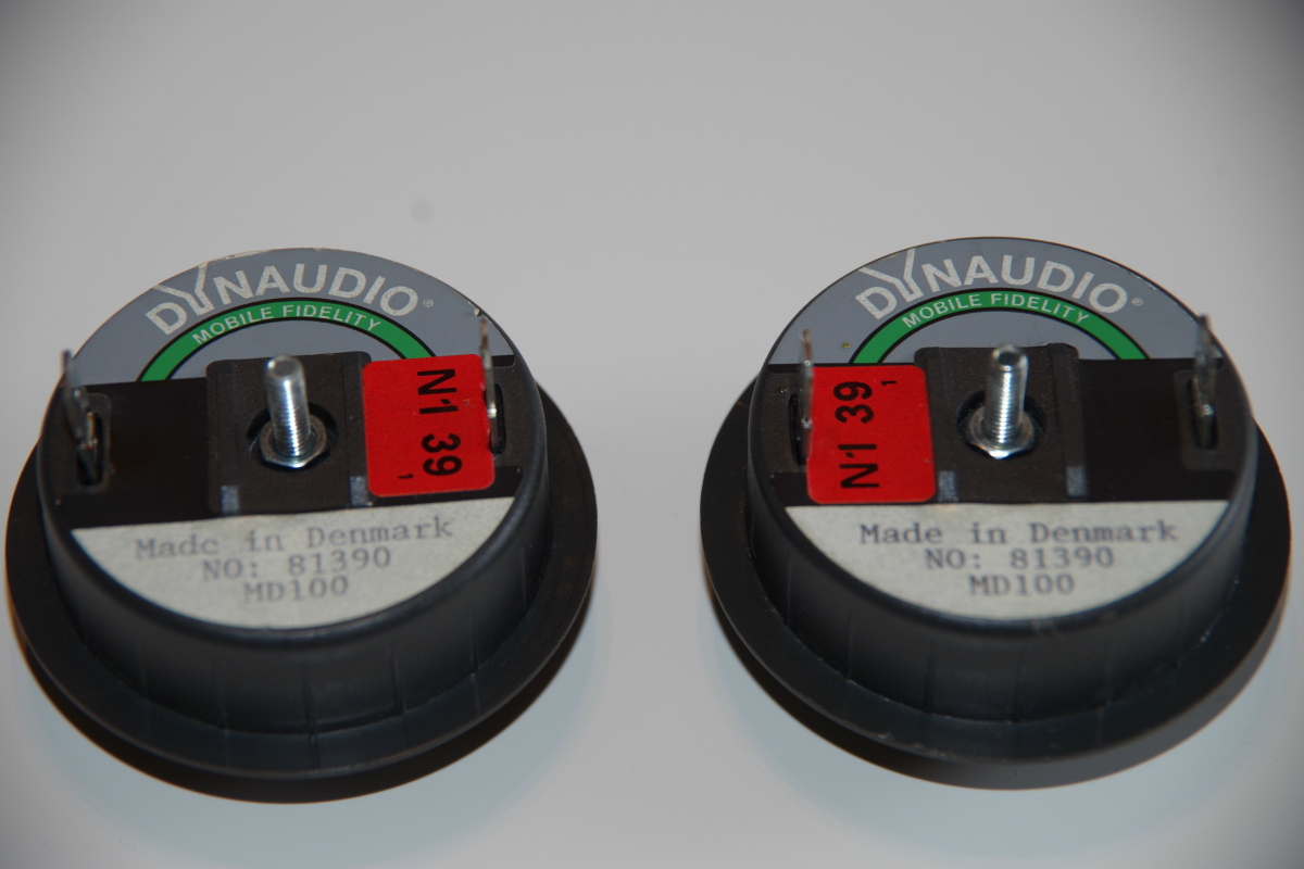◇DYNAUDIO MD100 4 28mm ツイーター 1ペア Dynaudio - 28mm shinjohn