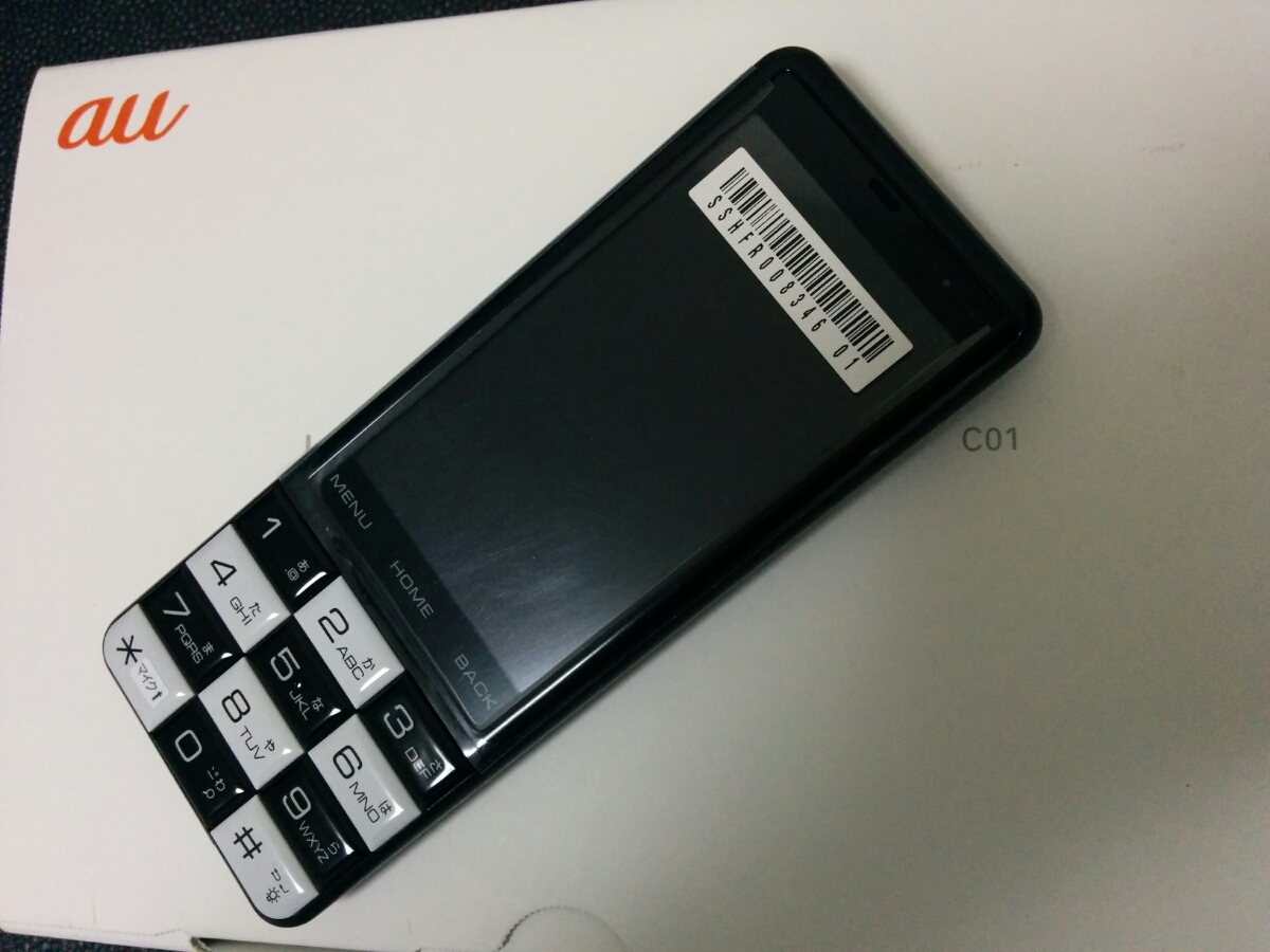 C01 au 美品 美品　au　C01　SHX12　INFOBAR　ICHIMATSU　b01a51 SHX12 【公式通販】 b01a51 ICHIMATSU INFOBAR 携帯電話本体