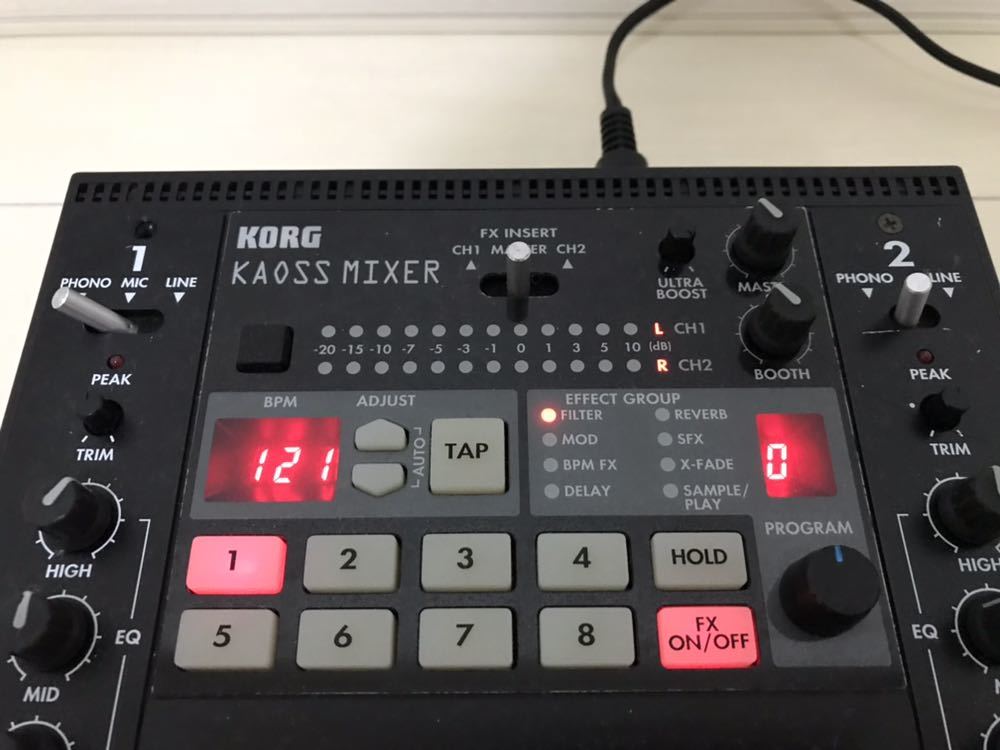 KORG KM-2 KAOSS MIXER ジャンク 【公式通販】