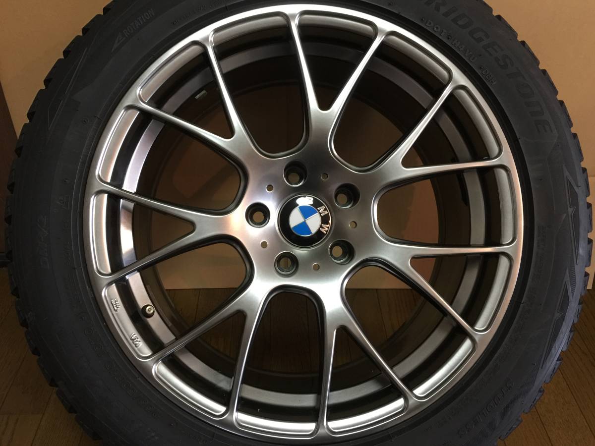 BMW X6(E71)用 スタッドレス・ホイールセット19インチ BSブリザックDM