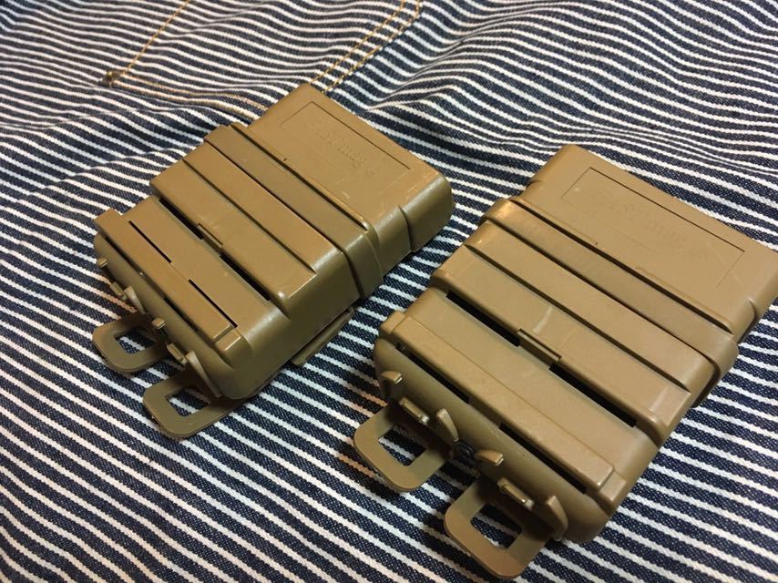 実物 ITW fast mag M4 5.56mm 2つ /マガジンポーチ ファストマグ カイ