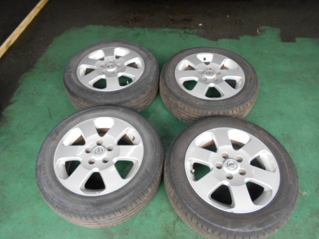  C25 セレナ 純正アルミホイールセット 品 A0295(ラジアルタイヤ)｜売買されたオークション情報、yahooの商品情報をアーカイブ公開 - オークファン 5穴