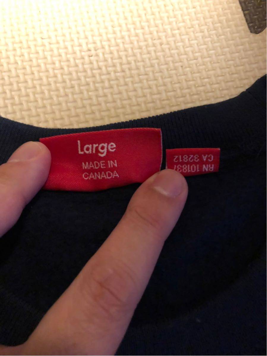 【sizeL】15AW Supreme Box Logo Crewneck【未使用】