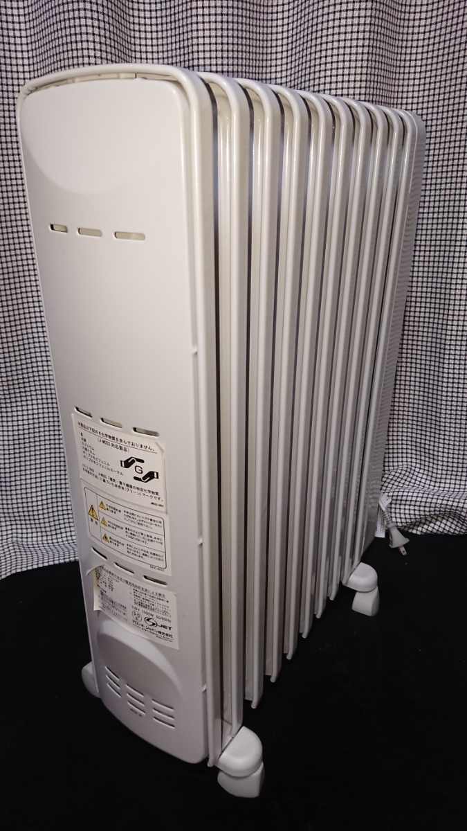 デロンギオイルヒーター 4～10畳 中古 オイルヒーター デロンギ DeLonghi(デロンギ) 木造：6畳 電気 オイルヒーター（TV・オーディオ・カメラ）の通販