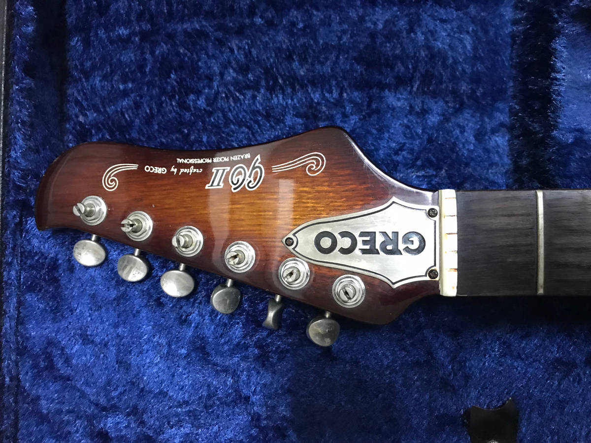 GRECO go Ⅱ go-2 グレコ　JAPAN ビンテージ　ハードケース付き 中古 ジャパンビンテージ Greco GO II 550 グレコ Go2 ハードケース付