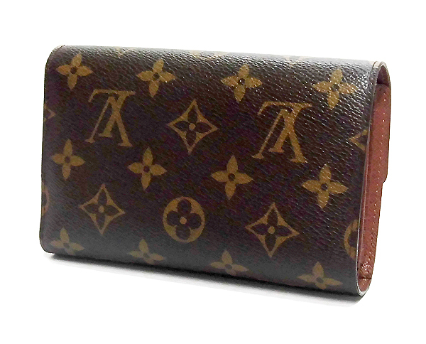 モノグラム VUITTON (ルイヴィトン)LOUIS | 三つ折り中財布 ルイ 