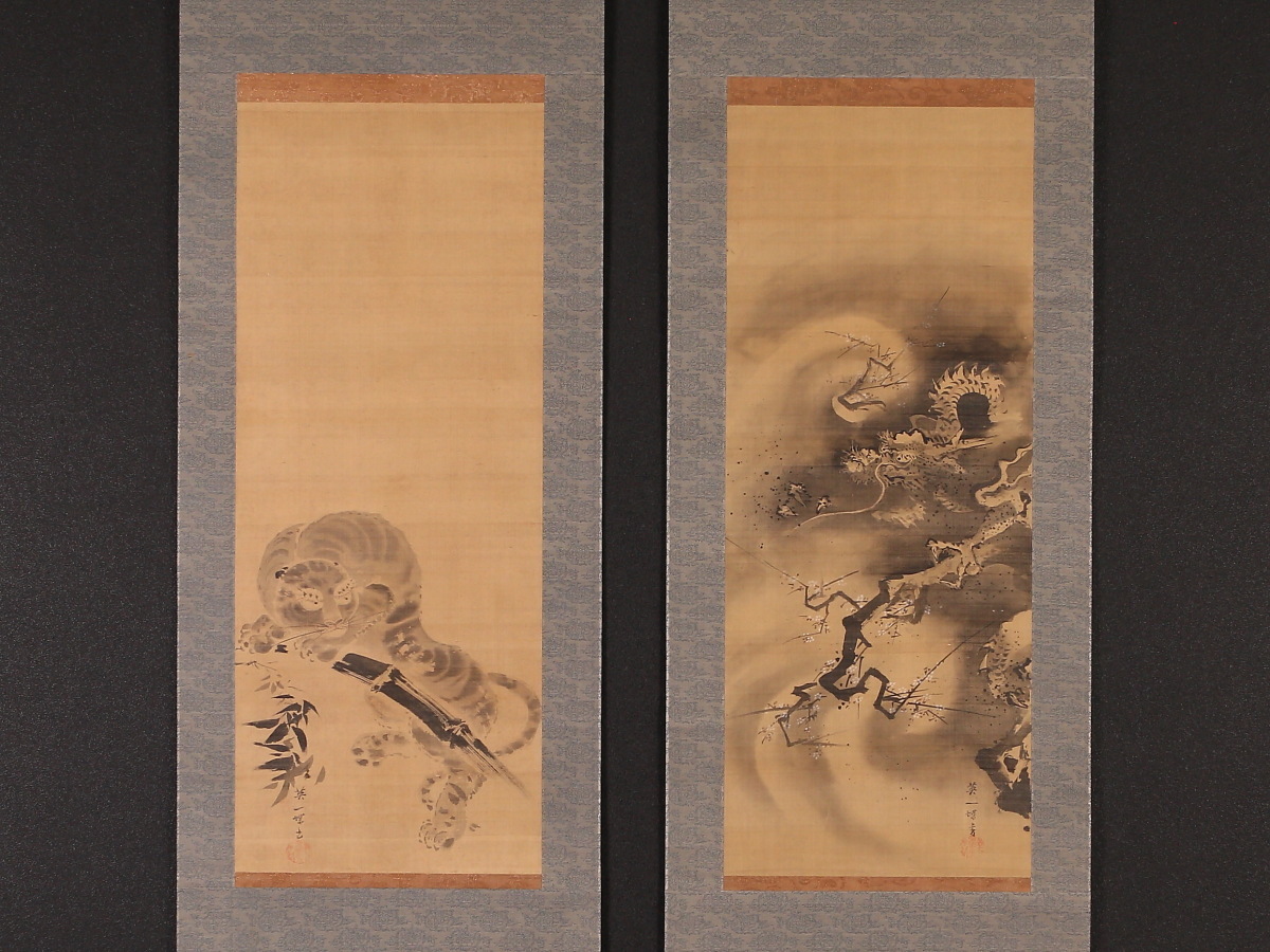 肉筆 戯画巻◇約10m【摩羅合戦◇25×100cm◇滑稽絵】検春画艶本浮世絵