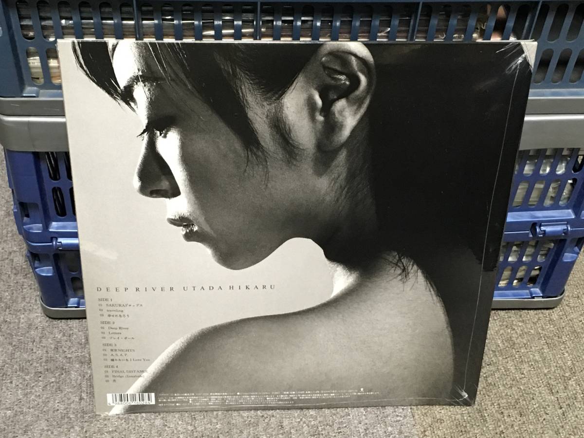 LP 未開封 宇多田ヒカル DEEP RIVER 送料込 音楽 レコード 【公式通販】