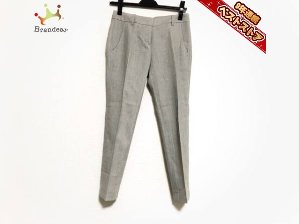 セオリー theory ボトムス パンツ サイズXX0 ライトグレー レディース