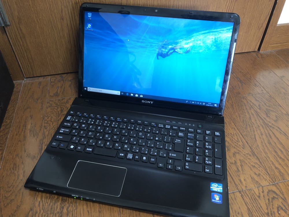 SONY VAIO VPCCB28FJ Core i5-2410M 2.3GHz 2GB ノート ジャンク N60875