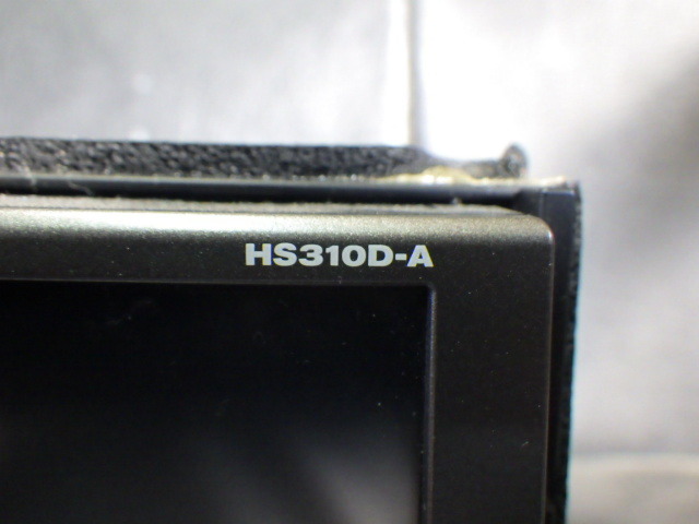 2017年地図 HS310D-W 配線キット付 Bluetooth フルセグTV 【公式通販】