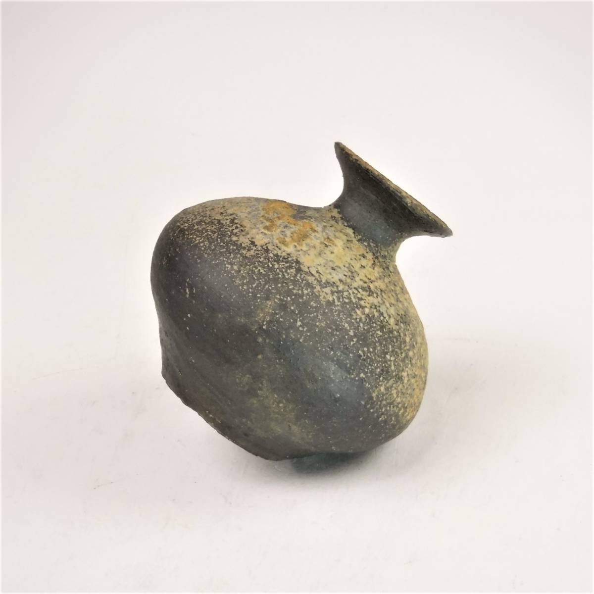須恵器 壺 花器 時代物 土器 - 新羅 花瓶 古美術 壺須恵器新羅土器焼き