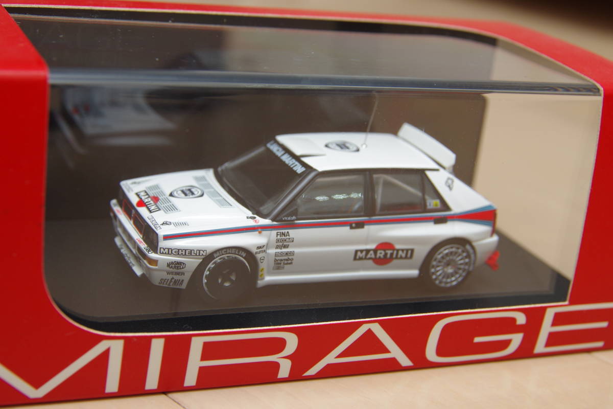 送込 1/43 hpi-racing ランチア デルタ HF インテグラーレ 1991 テスト
