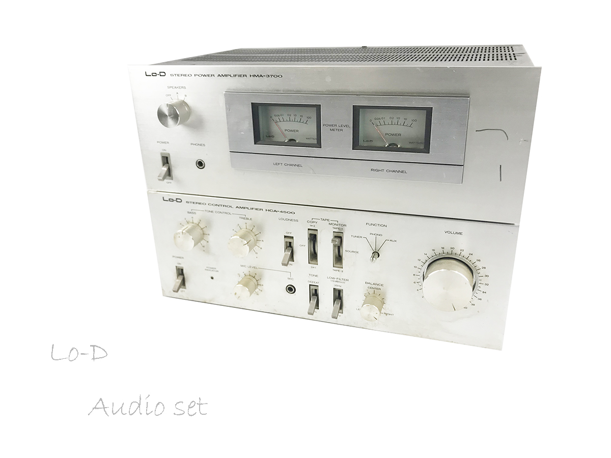 LO-D ローディ HMA-3700 HCA-4500 プリメインアンプ パワーアンプ