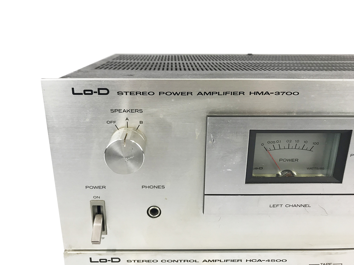 LO-D ローディ HMA-3700 HCA-4500 プリメインアンプ パワーアンプ