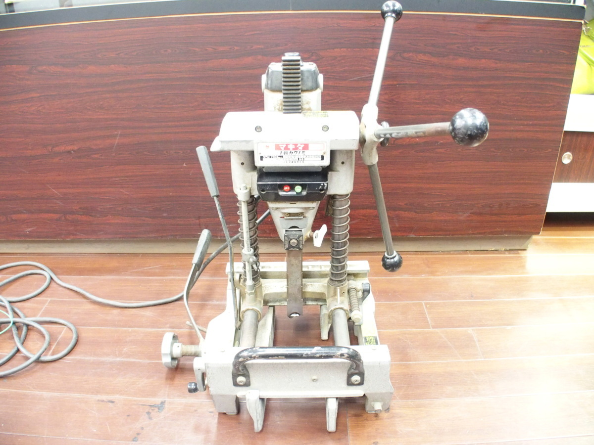 中古 makita マキタ makita マキタ マキタ 手動カクノミ 角のみ盤 7304 