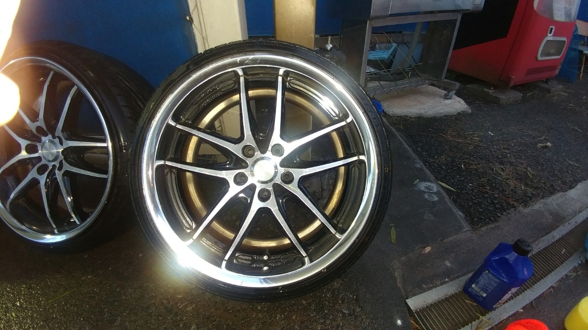 WORK XSA 04C ワーク 戦 絶版 18インチ9.5J +23or33 pcd114.3 ナンカン 