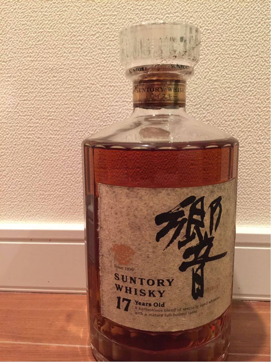 品質保証，HOT 古酒 2004年頃流通 未開栓 SUNTORY/サントリーウイスキー響17年 旧ボトル 700ml 43％(日本)｜売買されたオークション情報、yahooの商品情報をアーカイブ公開 - オークファン 日本