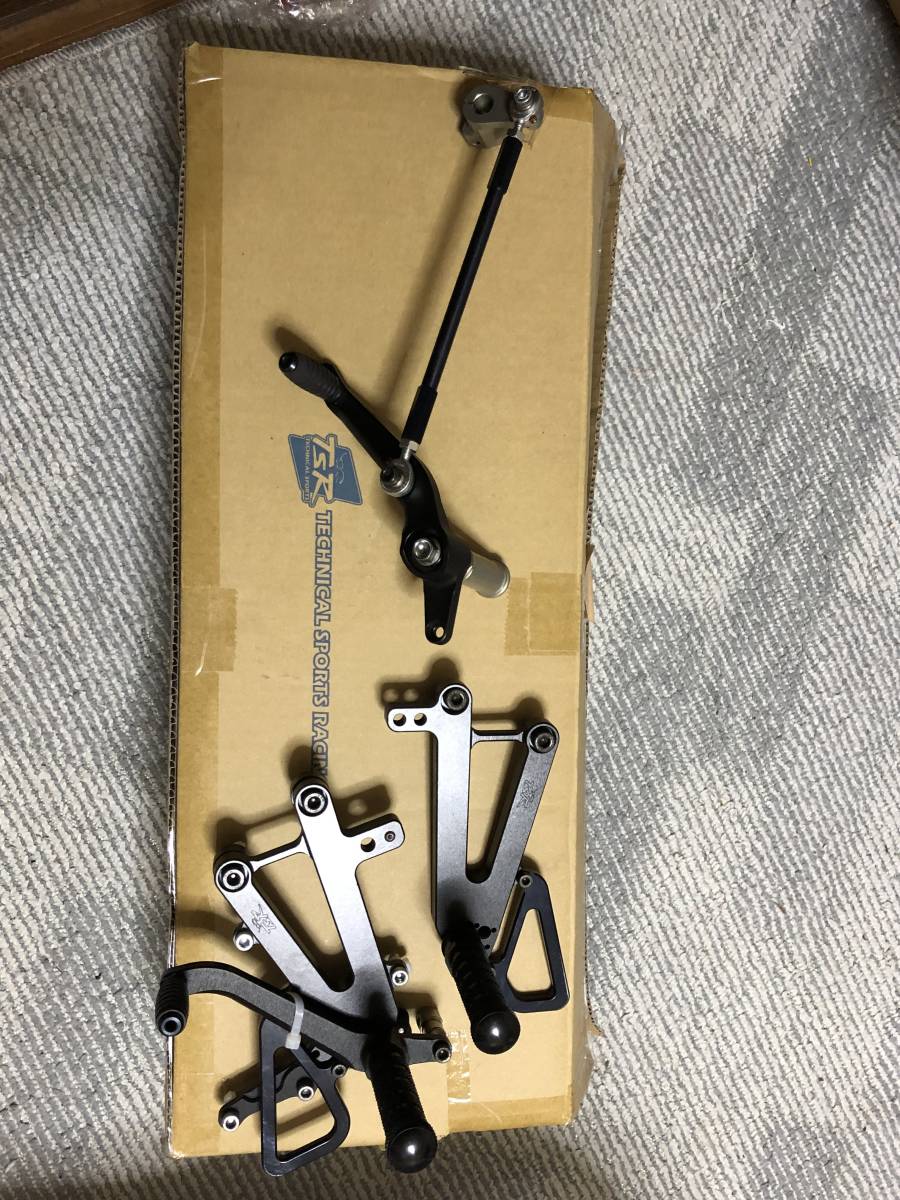 ホンダ CBR600RR TSR バックステップ TSRヒートガード付き