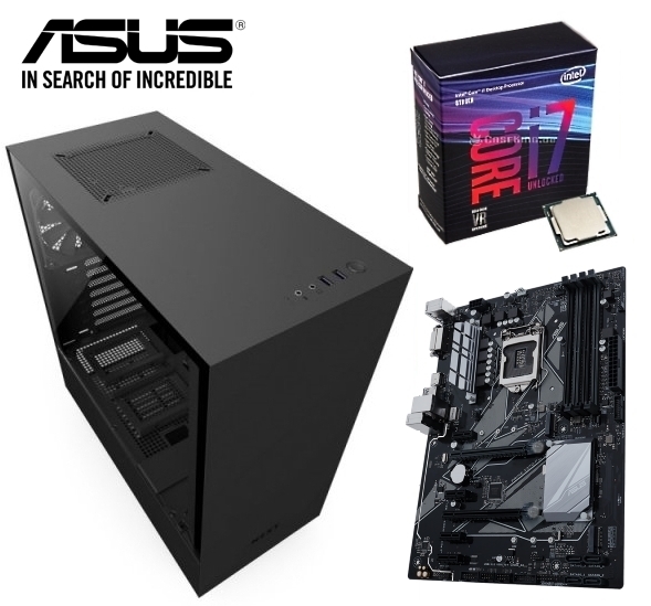 自作PC Intel ☆第8世代 i7-8700K⁄Z370⁄Mem8GB⁄M2_SSD256G⁄750W Core