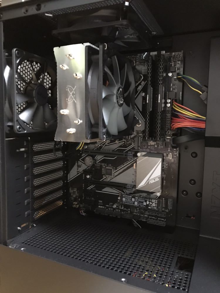 自作PC Intel ☆第8世代 i7-8700K⁄Z370⁄Mem8GB⁄M2_SSD256G⁄750W Core