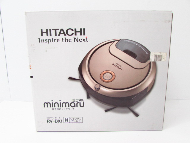 HITACHI minimaru ミニマル ロボットクリーナー RV-DX1 シャンパン