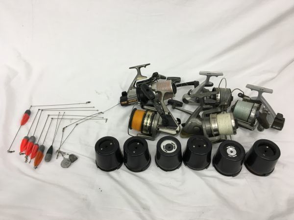 I224-lA1944 リール ZEPHYR 5500X SURF Z 45T POWER ST9000B リールカバー 複数セット 現状品⑦