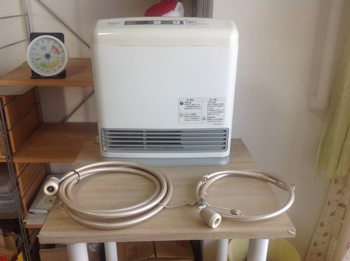 季節、空調家電 ガスファンヒーター都市ガス用 ガスホース3m付き 松下電器
