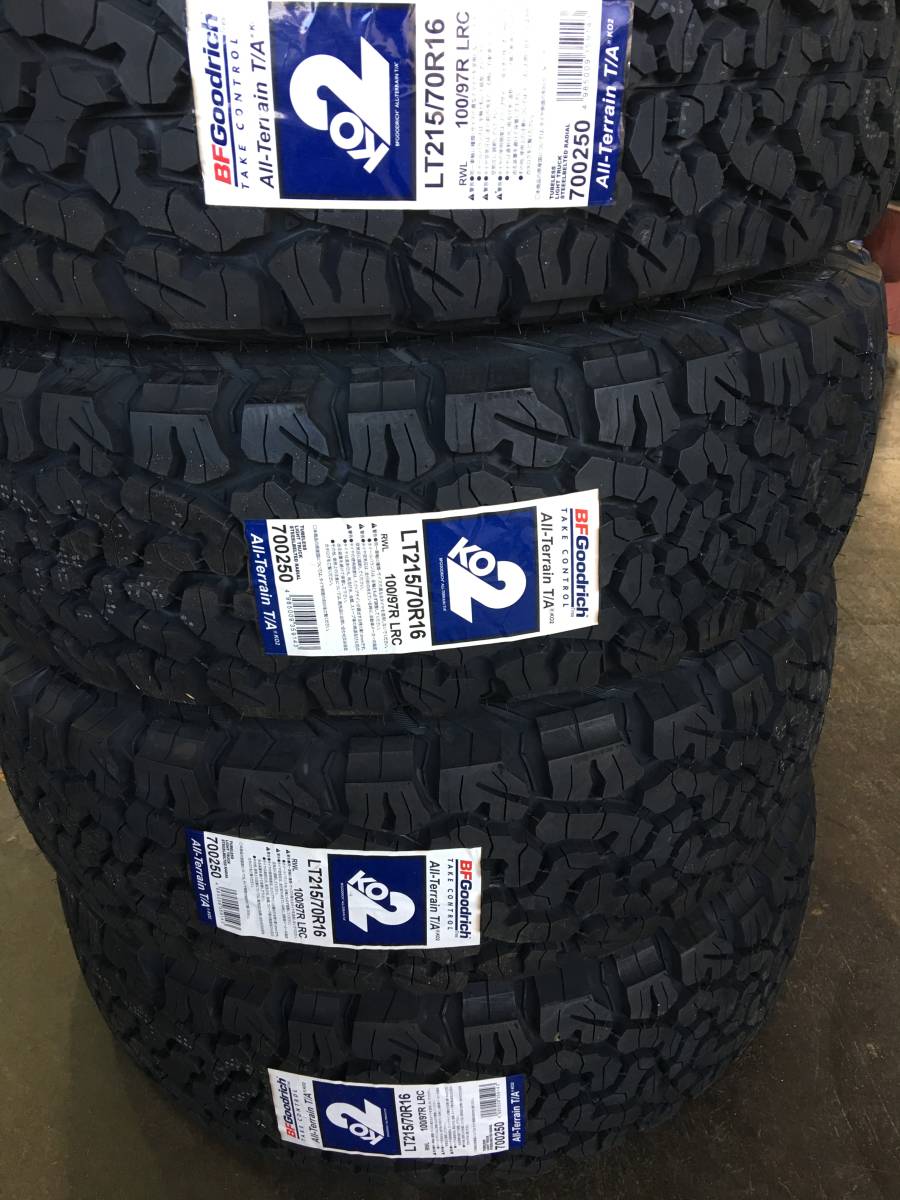 【SALE，お得】 即納可 LT215/70R16オールテレーンKO2 ホワイトレター4本(16インチ)｜売買されたオークション情報、yahooの商品情報をアーカイブ公開 - オークファン 16インチ