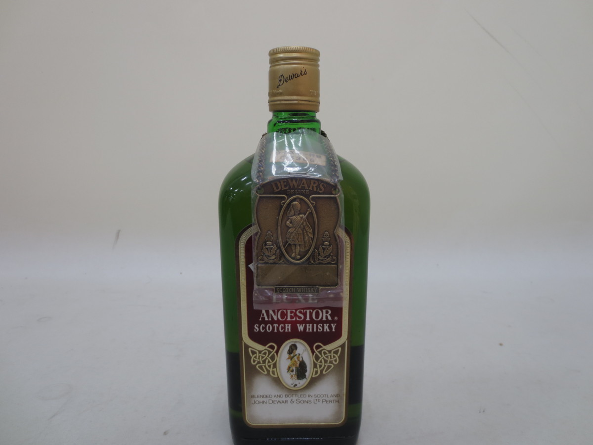 未開封 スコッチウイスキー 古酒 アンセスター デュワーズ デラックス
