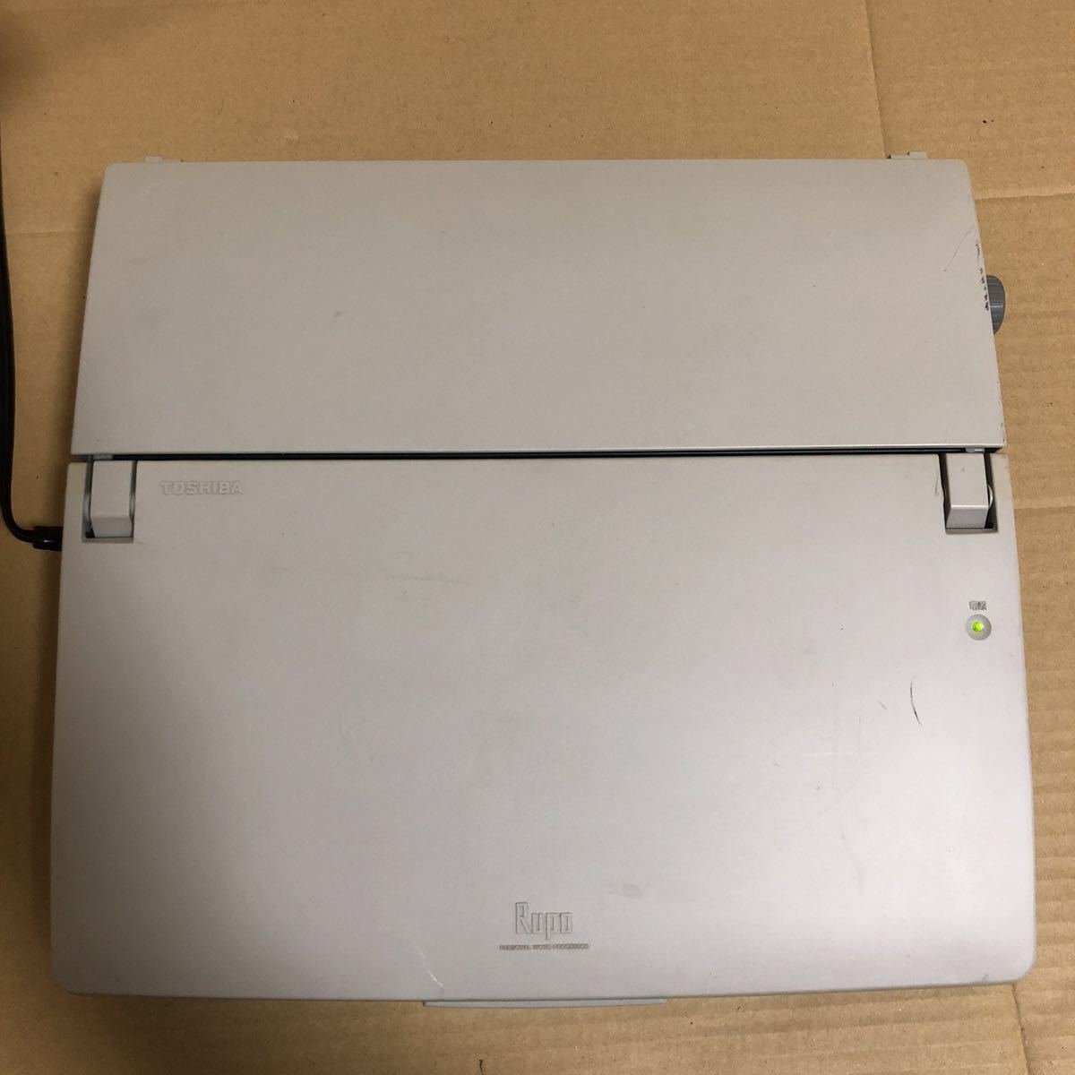 東芝 ワープロ | Rupo TOSHIBA ルポ JW-V610 フロッピーディスク 8枚 