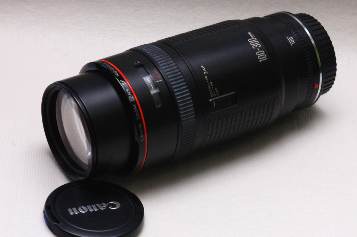 Canon キャノン EOS純正 EF 100-300mm AF 高級望遠ズームレンズ 1:5.6L