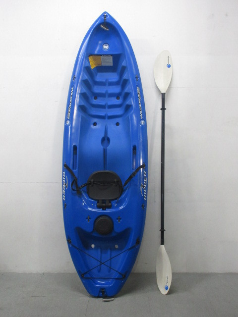 【神奈川県直接引限定】 WILDERNESS SYSYTEMS ウィルダネス・システムズ RIPPER リッパー シットオンカヤック パドル付き 11-E062Z