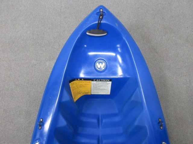 【神奈川県直接引限定】 WILDERNESS SYSYTEMS ウィルダネス・システムズ RIPPER リッパー シットオンカヤック パドル付き 11-E062Z