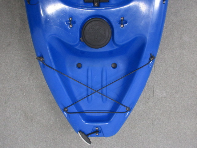 【神奈川県直接引限定】 WILDERNESS SYSYTEMS ウィルダネス・システムズ RIPPER リッパー シットオンカヤック パドル付き 11-E062Z