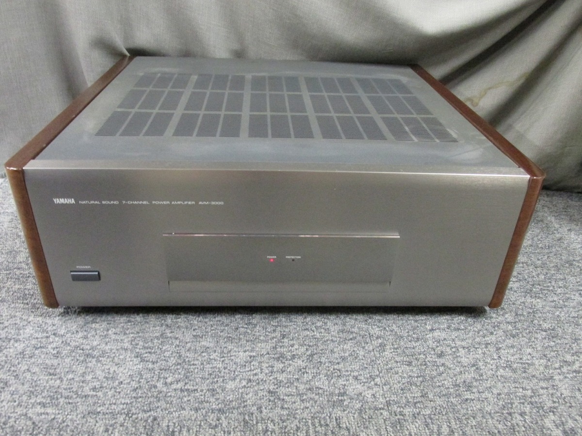 □YAMAHA 7チャンネルパワーアンプ AVM-3000 ちょっと難あり 【公式通販】